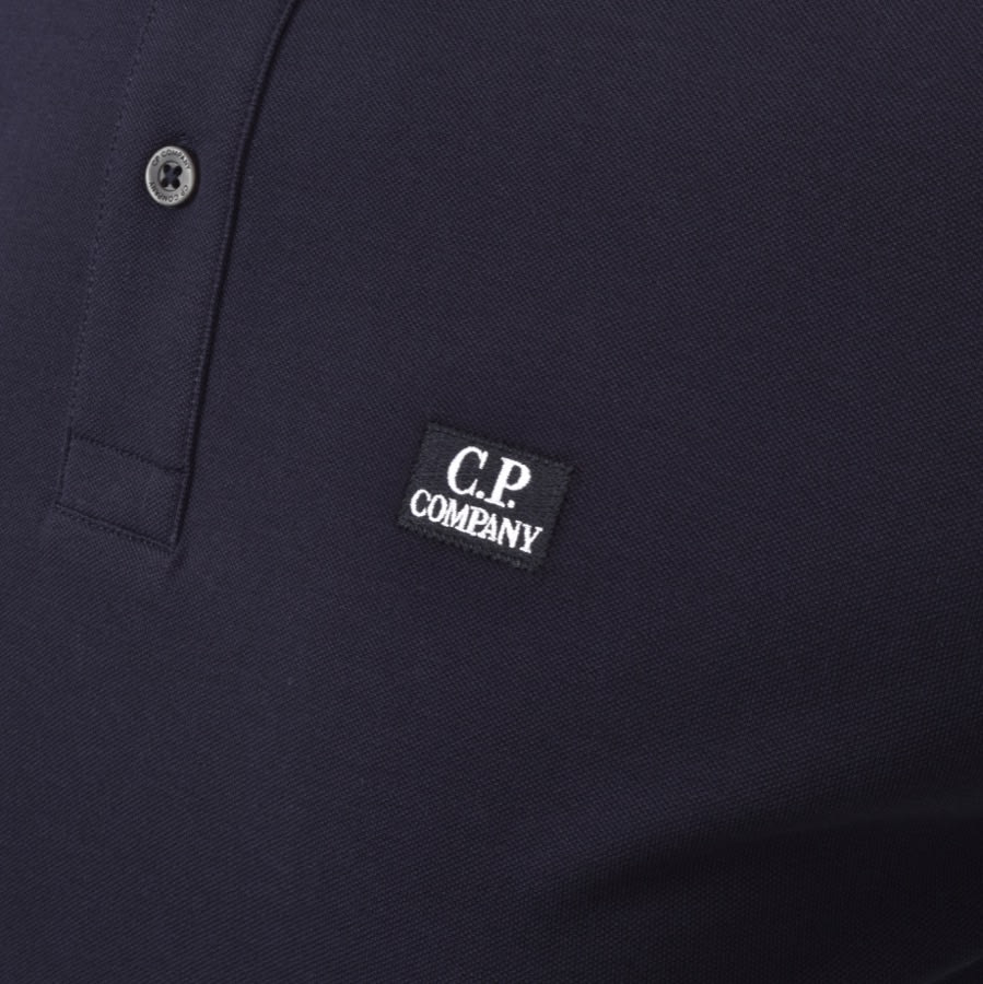 Alternative Image for ProductCP Company Logo Short Sleeved Polo Navy3